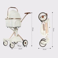 Factory direct sales 2-in-1 pet stroller