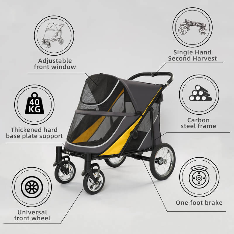 pet stroller function