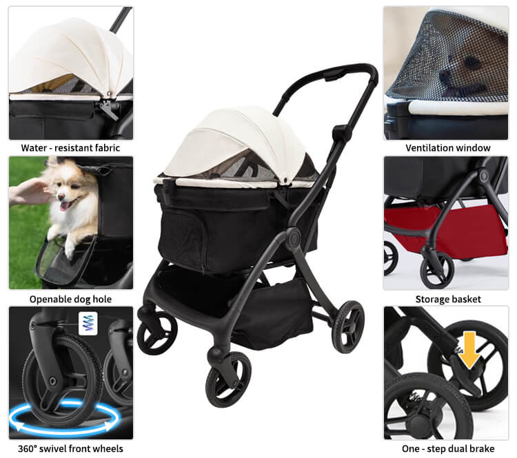 pet stroller wheels 